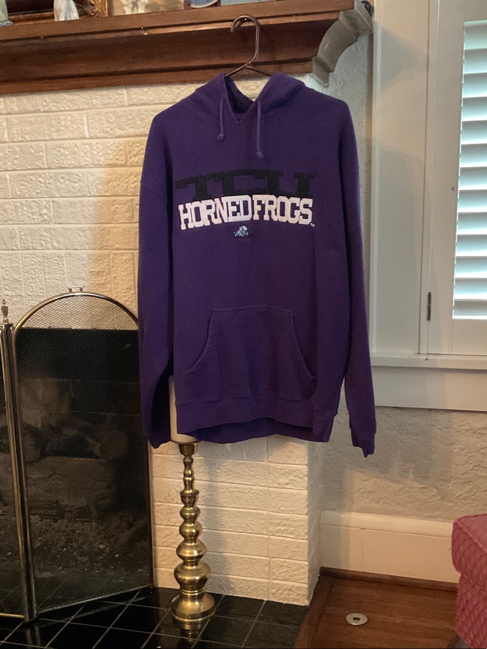 Horned Frogs Purple Pullover Hoodie